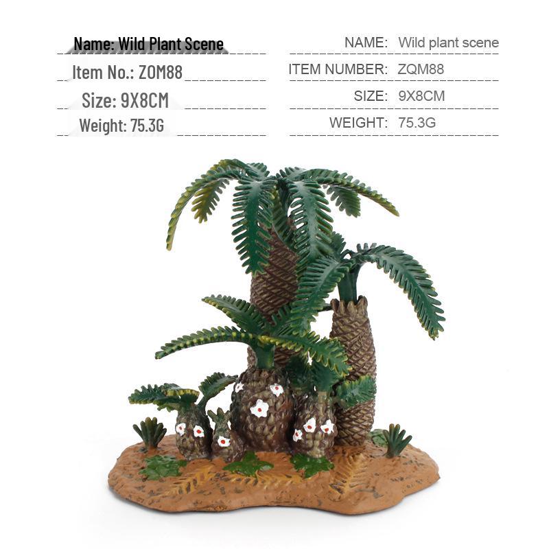 Creative DIY Dinosaur & Tree Micro Landscape Ornaments Model