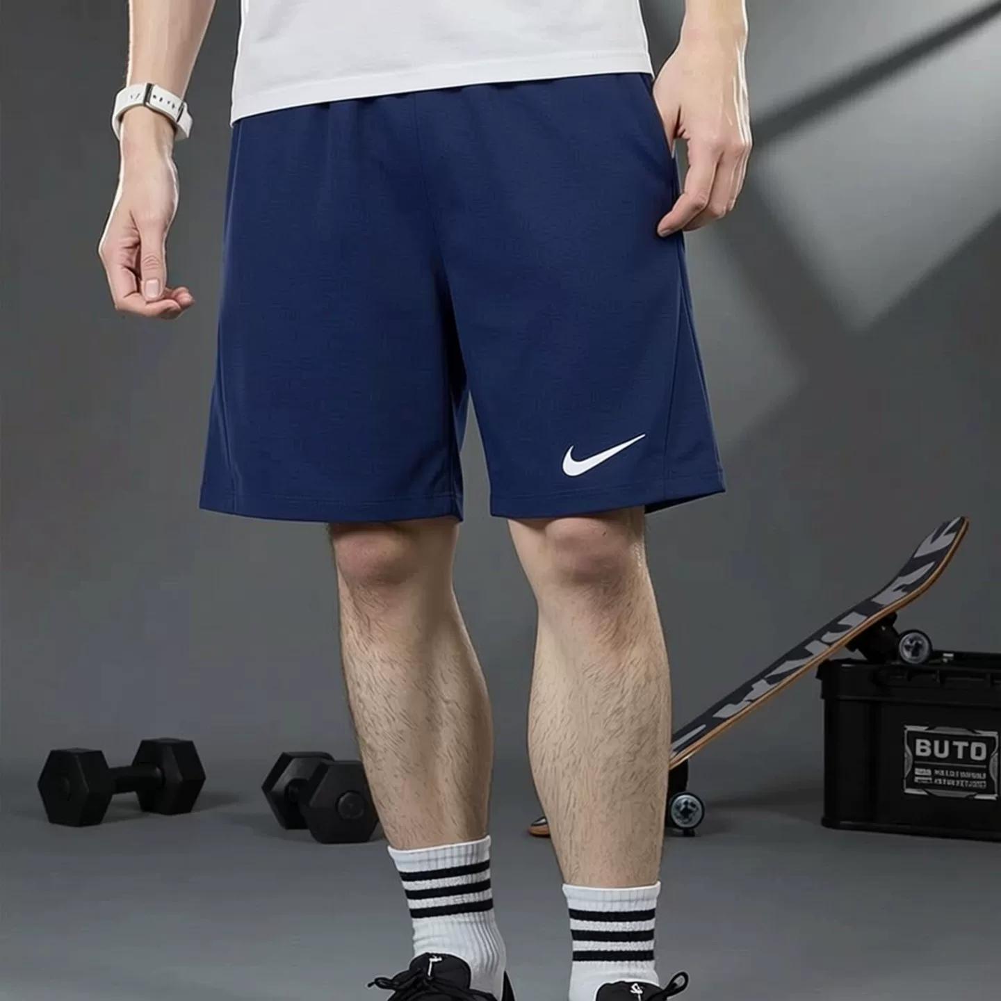 Yin Te | Nike Nike Shorts Men s 2026 Summer New Sports Pants Casual Pants Fitness Shorts Blue S синий