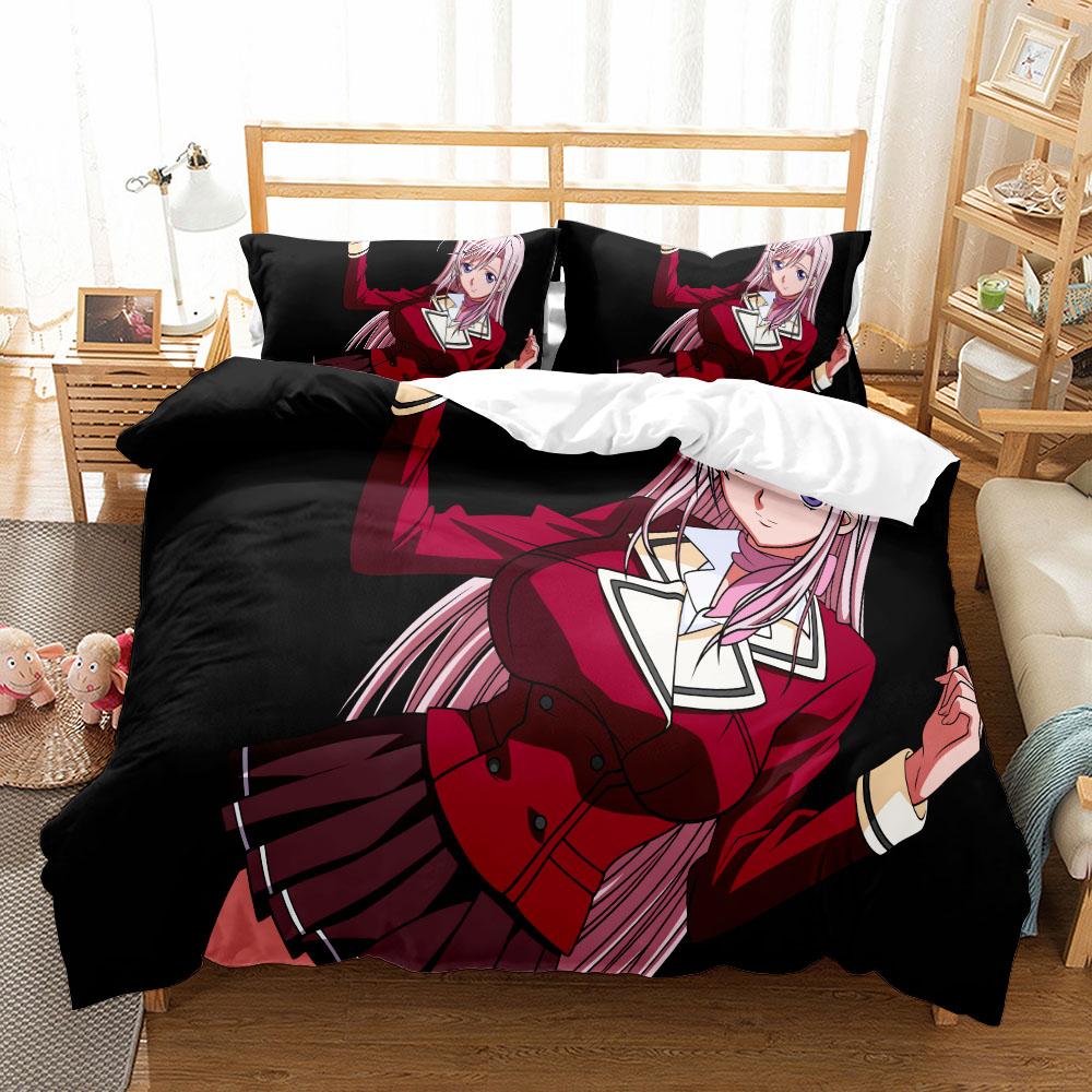 Princess Lover Kawaii Bedding Set King Queen Double Full Twin Single Size Toku K Raider Bed Linen Set