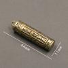 Portapillole Contenitore Bottiglia di Buddha in Ottone Vuoto Pendente Cilindro Sutra Portachiavi Collana Gioielli Fatti a Mano Vintage