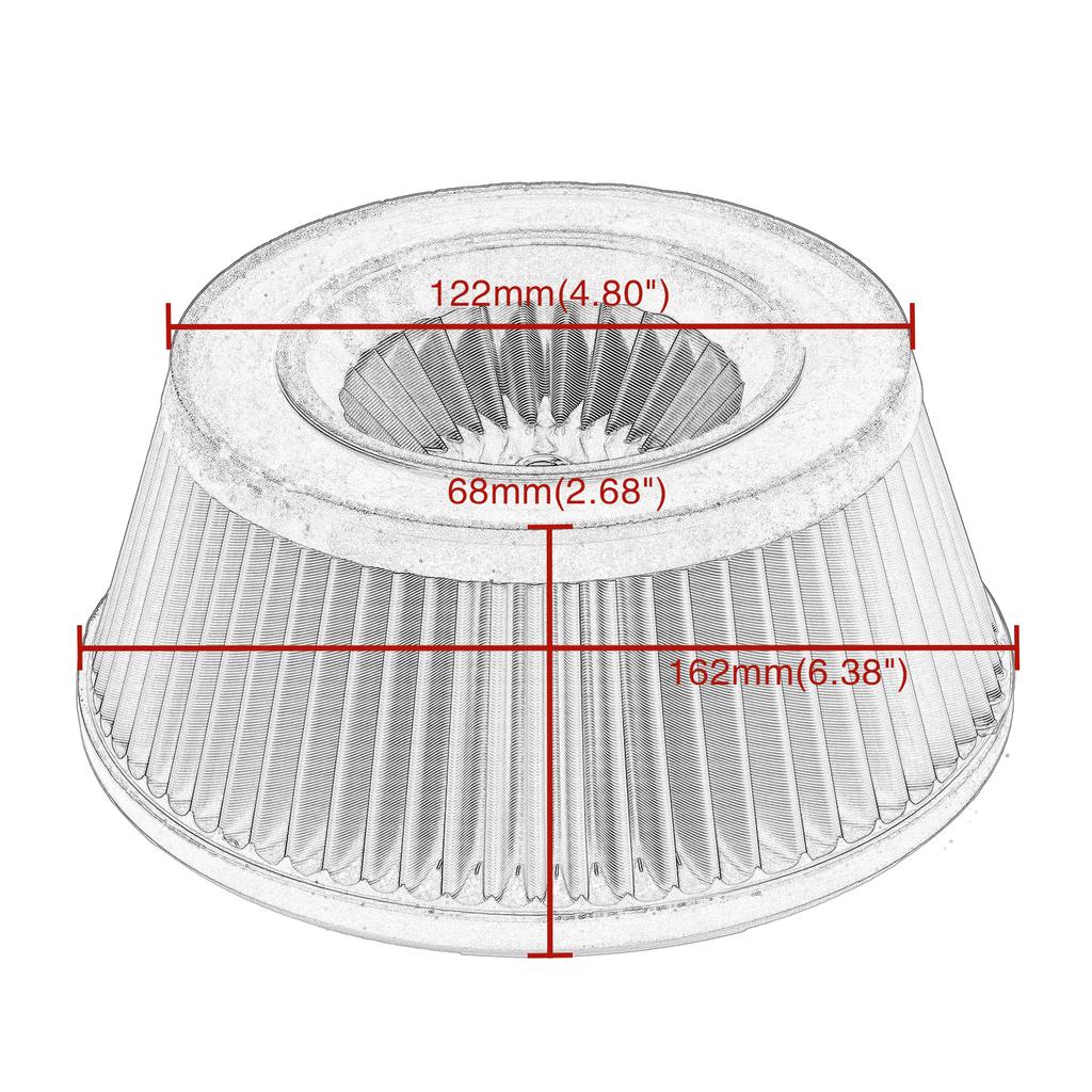 Motorcycle Air Filter Intake Cleaner Stainless Steel Repalecment Element For Harley Touring Sportster 883 Dyna Softail Road King