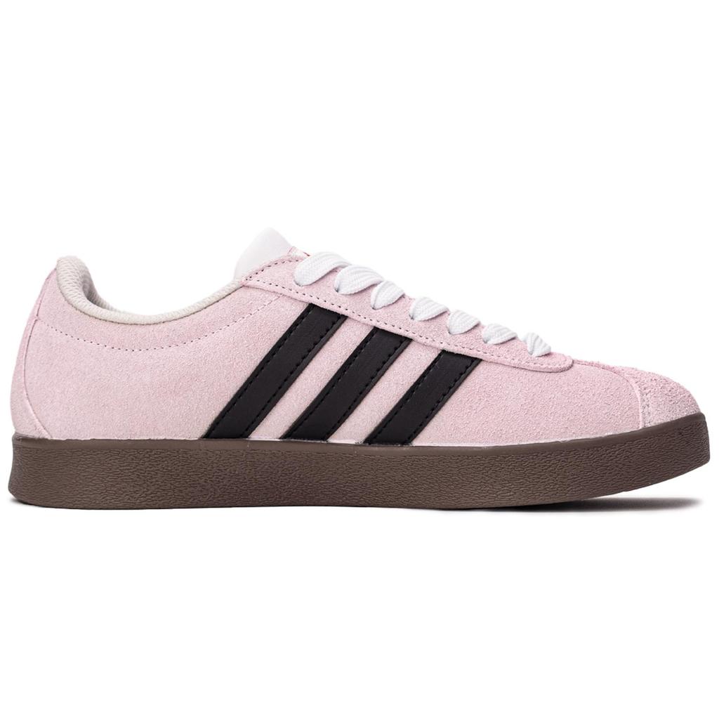 Adidas Neo Vl Court Classic German Army Trainers Unisex Low top Pink/Black HQ1802(Team98-)