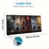 Bloodborne Color Mouse Pad Large Gaming Table Cushion Non-slip Laptop Tablet Big Mousepad XXL Mat Mini PC Playmat With Lock edge