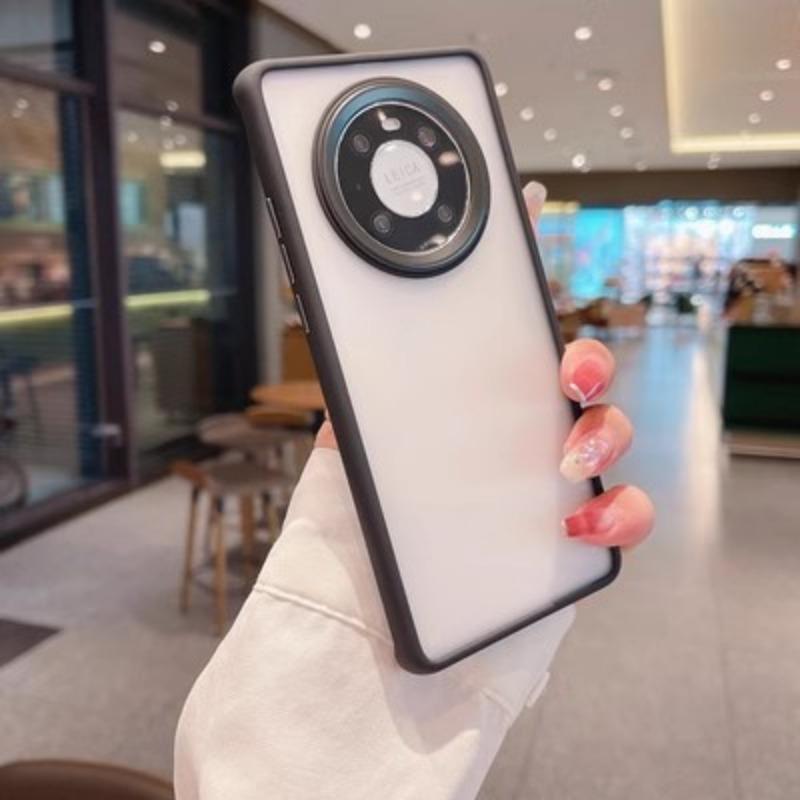 

Чехол для мобильного телефона Huawei Mate60Pro с эффектом кожи, 50 Золотой щит, прозрачный, Mate40Pro, противоударный HUAWEI P50Pro