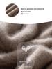2025 Women's Slimming Cashmere Pullover: Loose Knit Base Layer with Half-High Collar, Warm Inner Wear Sweater.