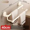 GOWKE Cream Style Suction Cup Towel Rack