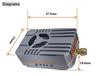 VTX-F14 3.3GHz 10W 80CH Video Transmitter 3060-3840MHz IRC-Trump 7-36V