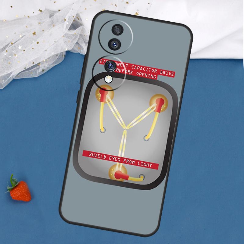 

Back to the Future Flux Capacitor Case For Honor Magic 8 5 6 7 Pro 200 400 50 70 90 Lite Win RT X8c X8b X9a X9b X9c X9d Cover Honor X8c