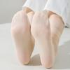 5 Pairs of Cotton-bottom Moisture-absorbing Silk Stockings - Summer Lightweight, Breathable Women's Solid-color Anti-slip Crystal Stockings