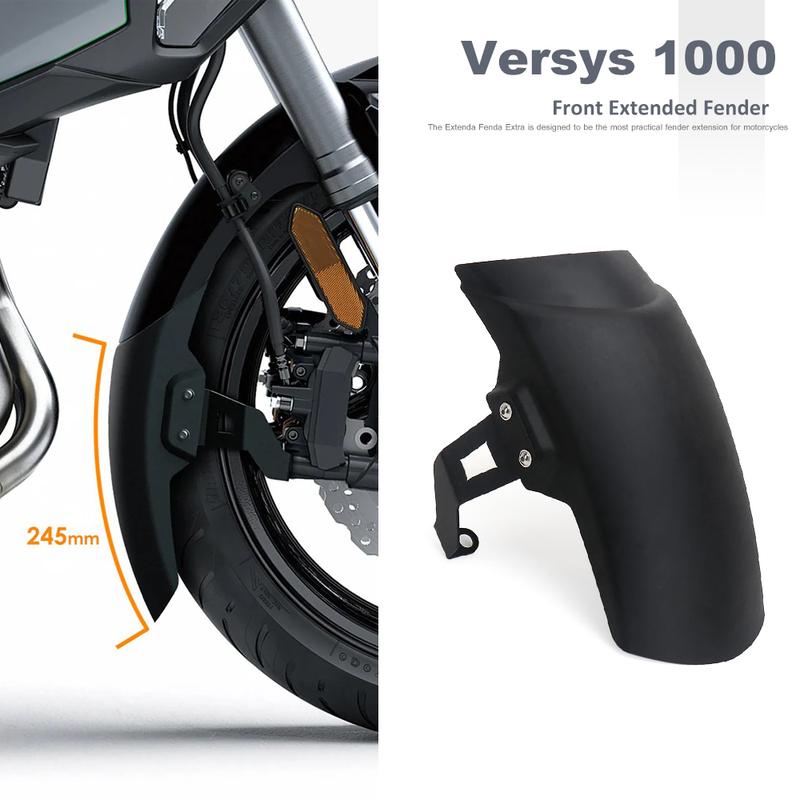 New For Kawasaki VERSYS1000 VERSYS 1000 Versys1000 Versys 1000 2019-2023 2022 Motorcycle Plastics Front Fender Mudguard Cover
