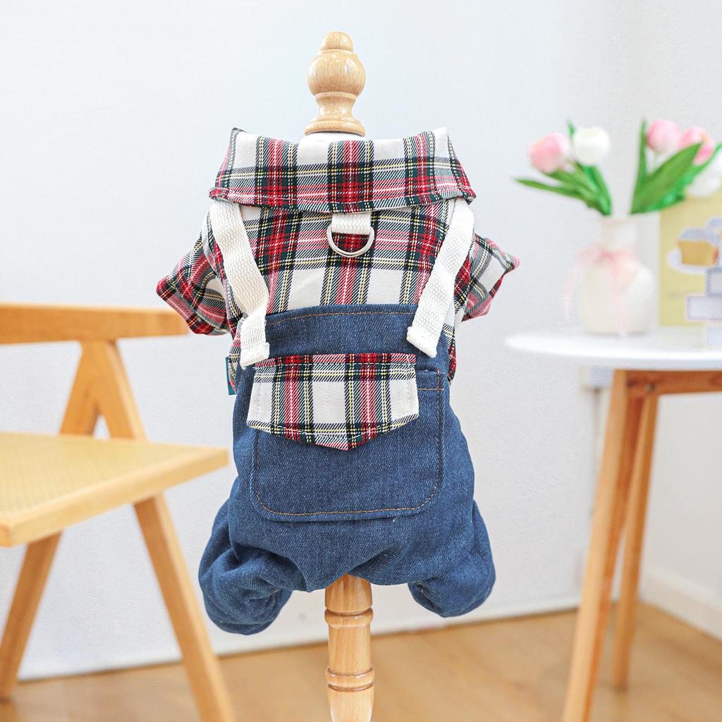 [Extremely Thick] Pet Ring Winter Thickened Four-legged Cotton-padded Clothes, a Large Collection of Teddy Bear Cute Pet Dog Clothes