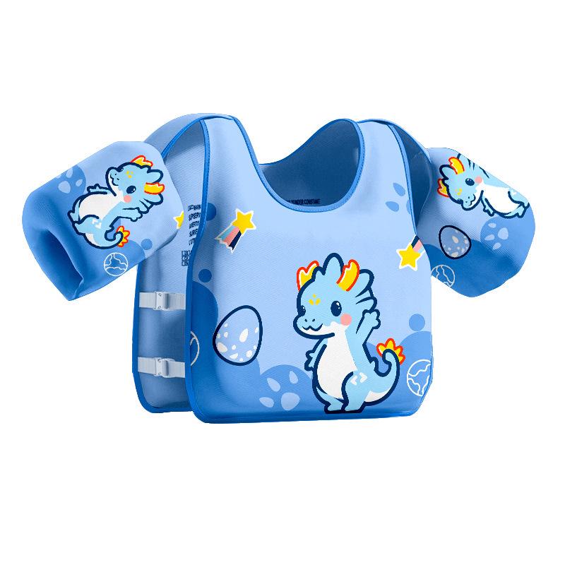 Xiaolü Children's Inflatable-Free Life Vest with Floating Sleeves & Armbands - For Boys & Girls