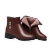 Mom Shoes Cotton Shoes, New Autumn and Winter Short Boots    and Elderly Women's Shoes Velvet Leather Shoes Martin Boots