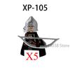Medieval Military Noble Knights Building Blocks Figures Accessories Helmet Armor Shield Sword MOC Bricks Toys Friends Gifts