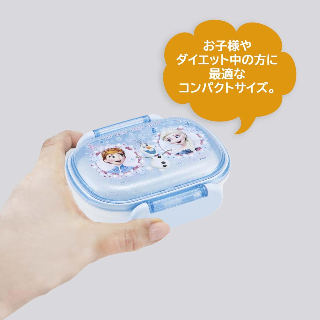 Skater Lunch Small Single Dome Softly Fills Made in Disney Frozen For QAF1AG Kids' Box, Size, Tier, 270ml, Shape, Kids' Lunch, Antibacterial, Japan,
