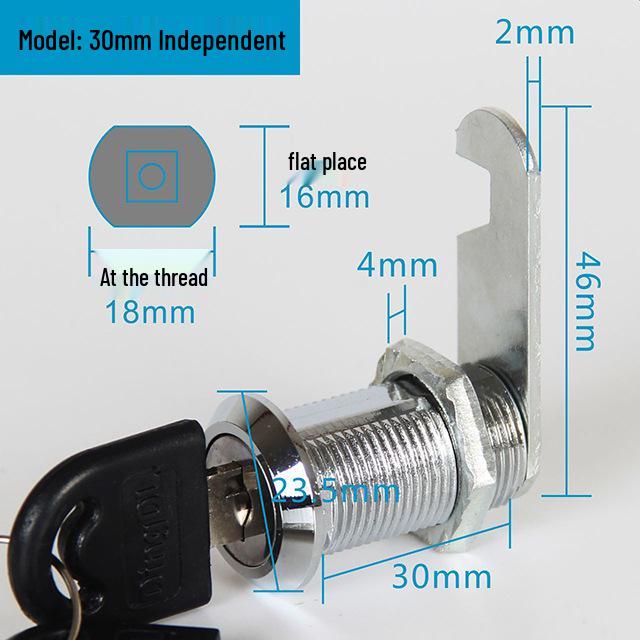 Mehrzweckschloss für Briefkasten, Schrank, Schublade und mehr