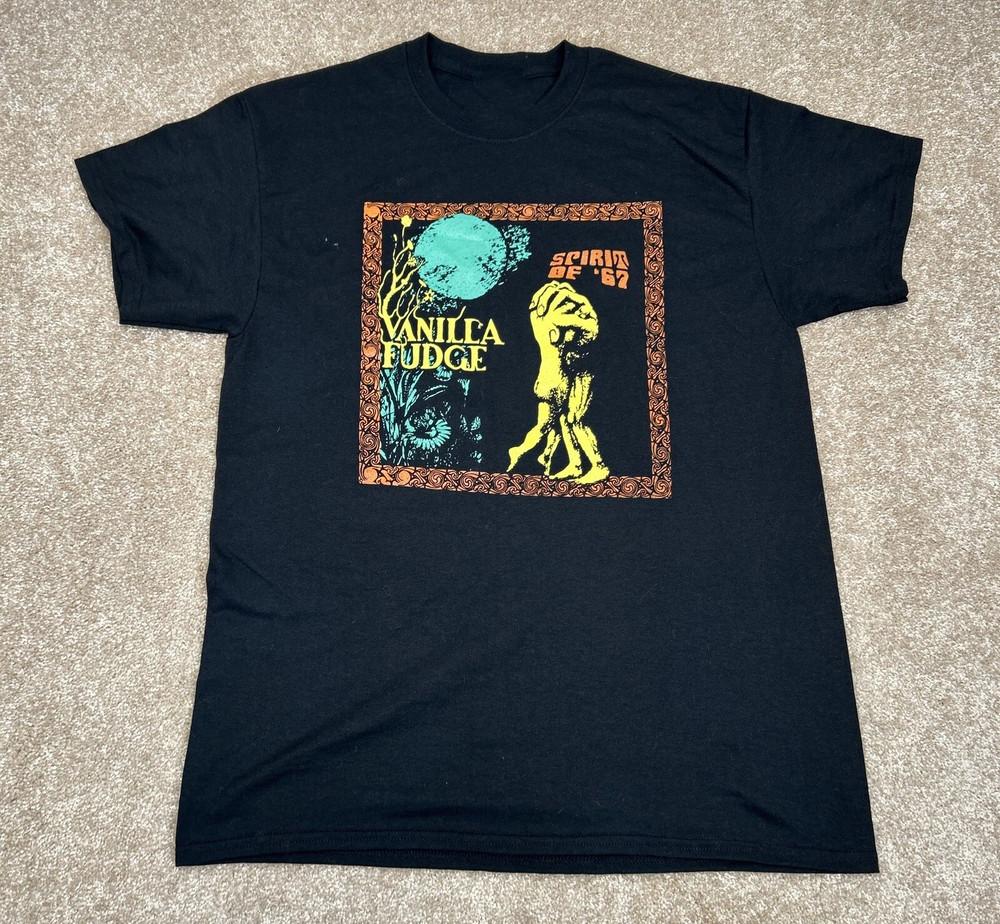 

Vtg Vanilla Fudge Band Heavy Cotton Black S-5XL Shirt SE597 Unisex T-Shirt XXL