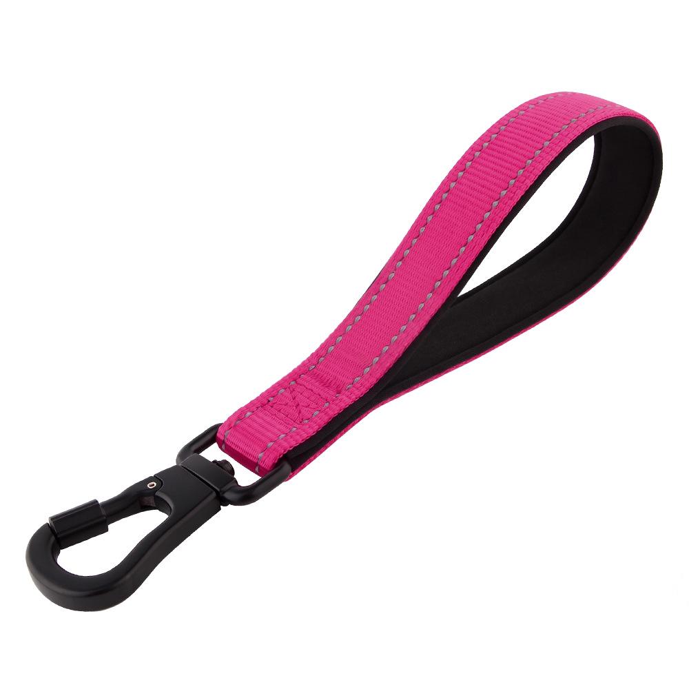 Nylon Short Training Leash for Medium and Large Dogs - Durable Traction Rope