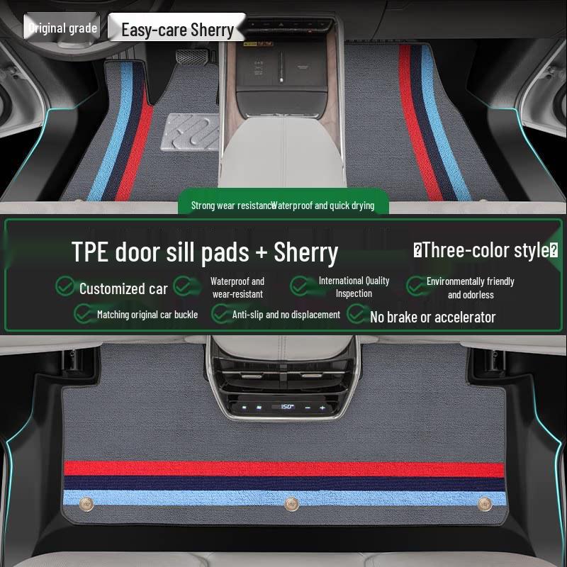 2026 BYD Seal 07 EV Full Coverage TPE Floor Mats - Flash Charge Version