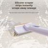 3 in 1 Gap Brush Plastic Stiff-bristled Brush Scraping Brush Rotating Cleaning Brush  Sink