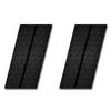 2x For Honeycomb Car Door Post Waterproof Decal for Vehicle Aesthetics