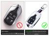 Maserati Levante & Ghibli Schlüsselhülle - Premium Metallschalenabdeckung