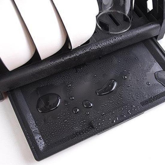 1 Set Dish Drainer Double Layer Detachable High Capacity Save Space Multifunctional Storage Rack Dish Drainer Sink for Dining Room