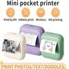 Portable Thermal Printer Compatible with iOS/Android Devices for Photos, Labels, Notes, etc.