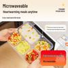Temeiju Disposable 5-Compartment Meal Prep Containers