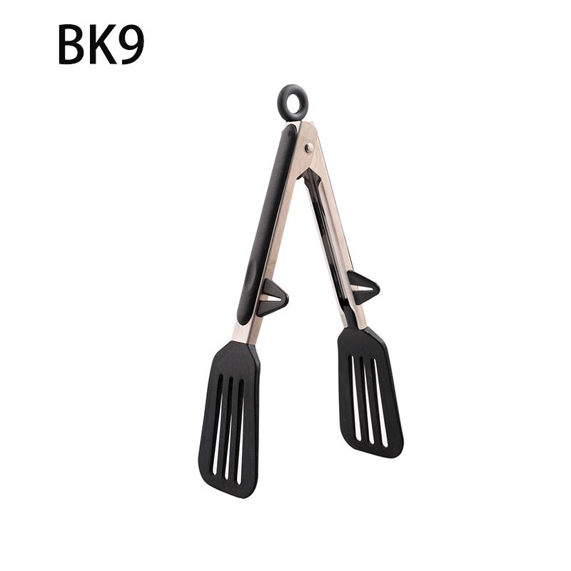 

Щипцы для еды из нержавеющей стали, кухонные щипцы, силиконовый нескользящий зажим для приготовления пищи, зажим для барбекю, салата, гриля, кухонных принадлежностей 9 красный