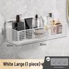 LIEI Suction Cup Wall-Mounted Bathroom Shelf