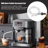 Milk Tube Set 6-pieces Coffee Machine Replacement Milk Hoses With 3 Connectors Kitchen Appliance Replacing Attachments For Hotel