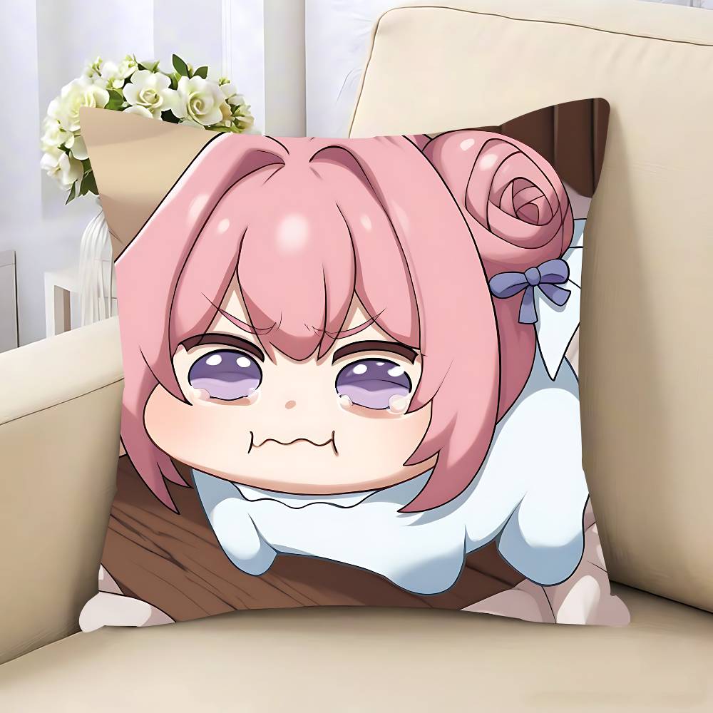 Anime Doro-O Pillow Case Removable Washable Cushion Cover – All-Season Soft Linen