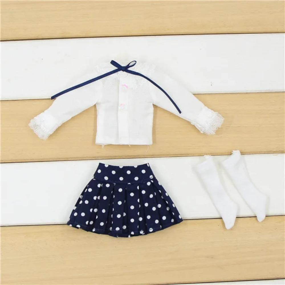 ICY DBS Blyth Doll Outfits 1/6 Bjd Clothes Shirt Dress Anime Suit Girls Gift Outfits