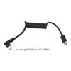 speed  Type C Cable Coiled Spring Designs Cord 10Gbps Data Transfer 3A Fast Charging Suitable for Smartphones