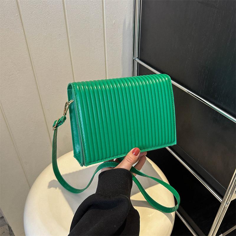 Stylish Fashionable Pu Leather Crossbody Bag Trendy Square Handbag For Women 2023