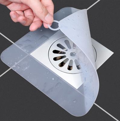 Conjunto de 6 Tampas de Ralo Reutilizáveis para Banheira Moldes Tampas de Ralo Flexíveis Resistentes Controle de Odores Acessórios de Banheiro Impermeáveis