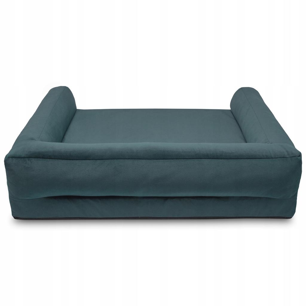 Legowisko dla psa z zamkami kanapa sofa ortopedyczna buldog huggy doggy l