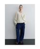 Diaepeocheo Bulky V Neck Sweater Ivory (Ta5X51A040)