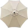 Vervanghoes voor Parasol, 8 Spaken, 3 M, Waterdicht, Anti-UV, Vervangdoek, Beige - YX