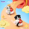Mofusand Glückskatze Frucht Tier Niedlich Mini Echte Figuren Anime Ornamente Puppen Fans Spielzeug Modell Weihnachten Geburtstagsgeschenk