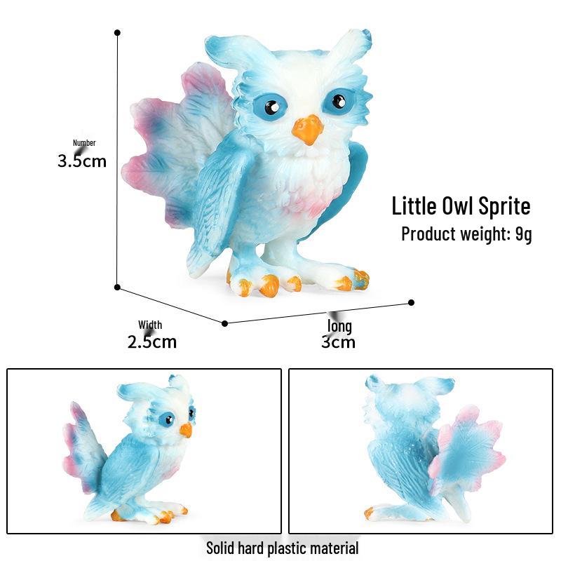 European Mythical Pegasus Unicorn Toy Model: Elf, Mythical Creature, Magic Beast 