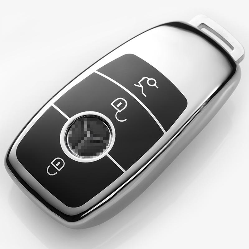 Mercedes-Benz E-Class/S-Class Key Protective Case for E200L, E320L, E300L - Modified Car Key Shell