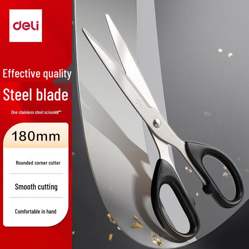 Deli 6009 Stainless Steel Craft Scissors