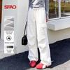 SPAO Women's Casual Wide-Leg Cargo Trousers