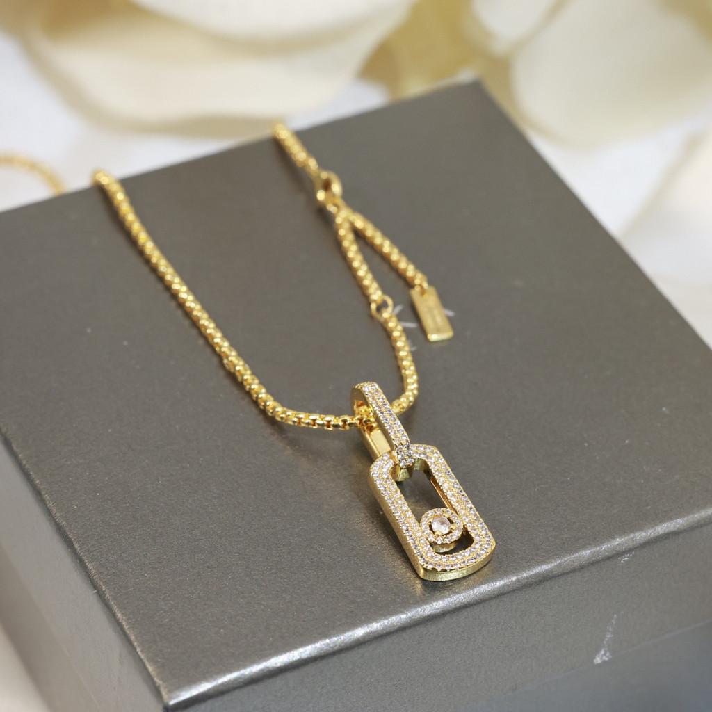 Pendant Necklace 18K Asian Gold Material Luxurious, Beautiful, Noble, Atmospheric, Daily Wear Jewelry High Quality