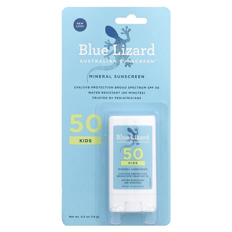 Kids Mineral Sunscreen Stick, SPF 50, 0.5 Oz (14 G)