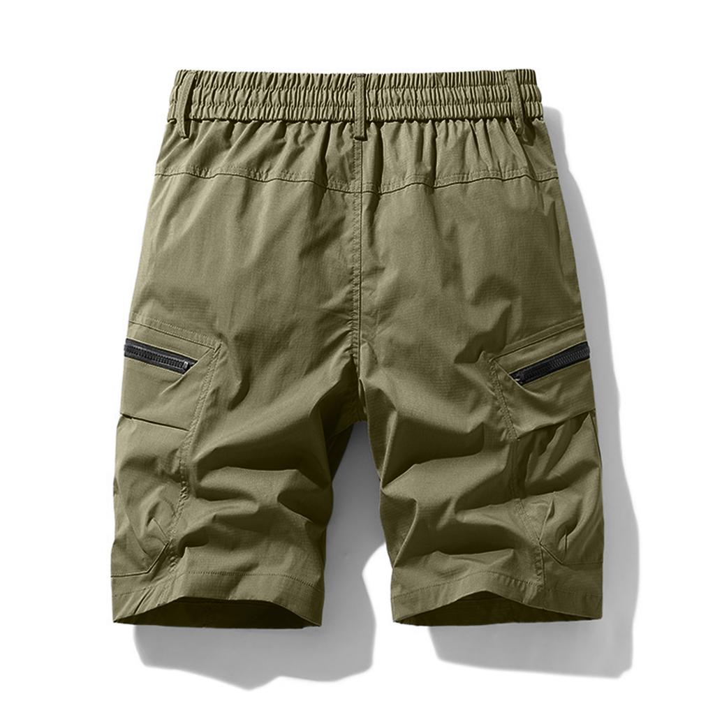 Men's Fashion Multiple Pockets Five-pocket Pants Loose Casual Wear Work Pants Shorts