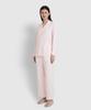 Jaju Women'S Peach Skin Length Pajama Set_Light Pink