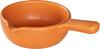 Koyo Ceramics KOYO Cuisine Terracotta Orange 15cm Handled Pan, Suitable for Direct Flame, Made In Japan, 19950064